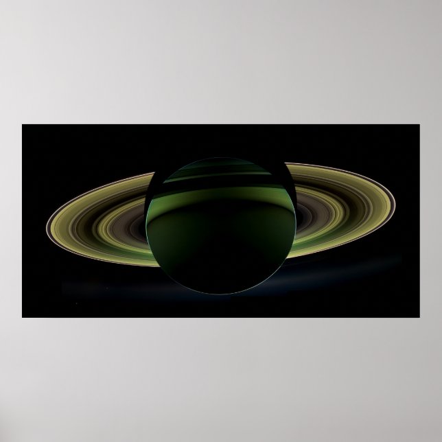 Mission Planet Saturn Cassini 2012 Poster (Vorne)