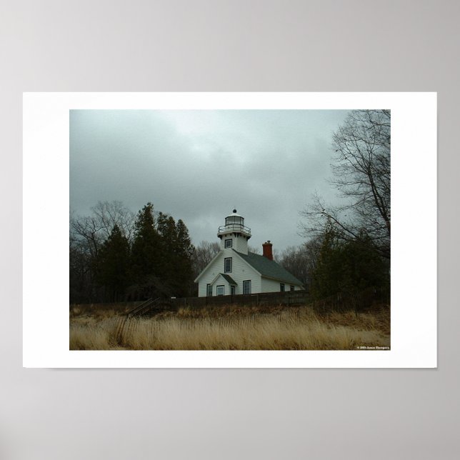 Mission Point Lighthouse Poster (Vorne)