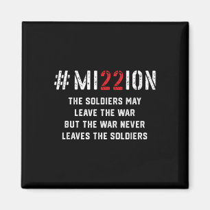 Mission Rett 22 A Day Veteran lebt Suizid Awaren Magnet