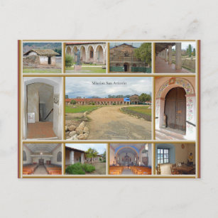 Mission San Antonio Postkarte