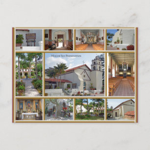 Mission San Buenaventura Postkarte