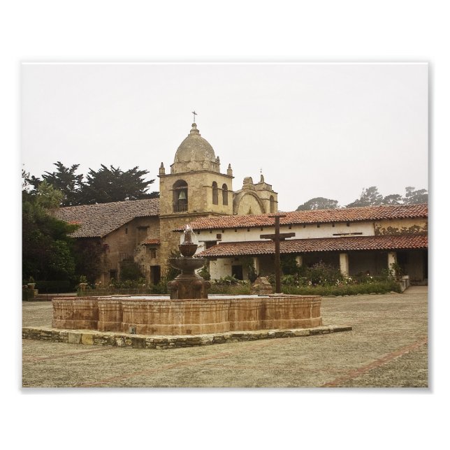 Mission San Carlos Borromeo de Carmelo Fotodruck (Vorne)