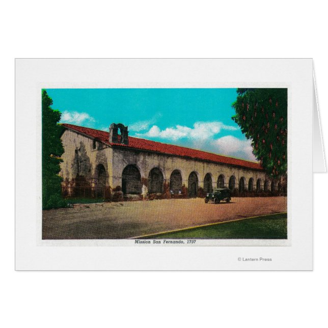 Mission San Fernando San Fernando, CA (Vorderseite (Horizontal))