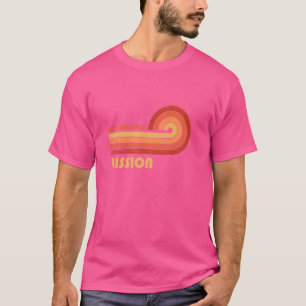 Mission San Francisco California Retro Vintag T-Shirt