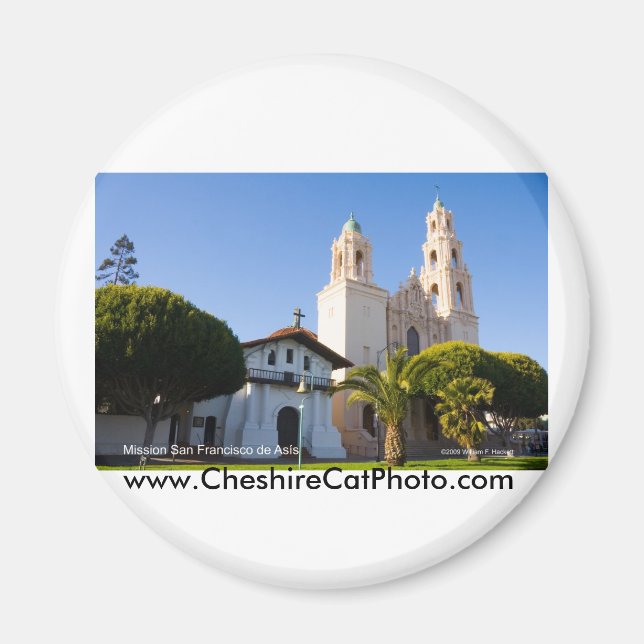 Mission San Francisco de Asís California Products Magnet (Vorne)