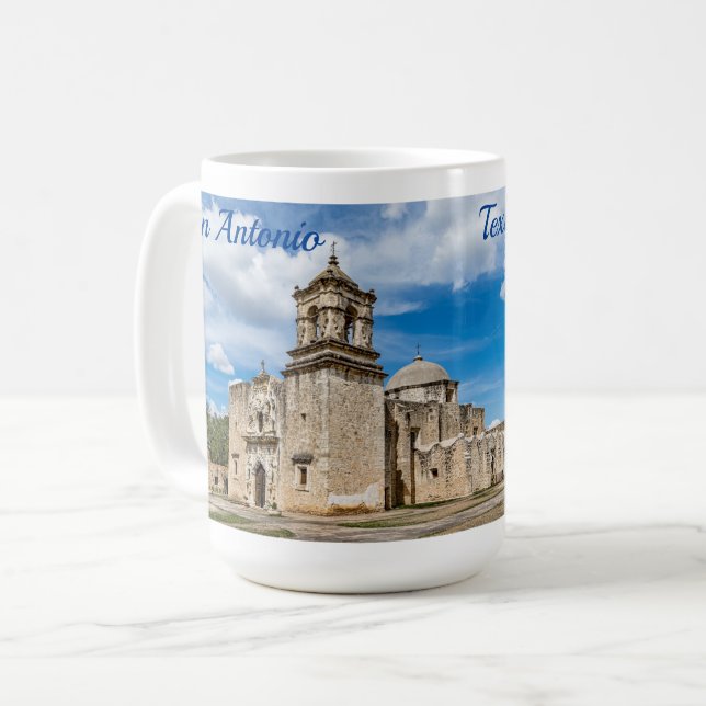 Mission San José, San Antonio Tasse (Vorderseite Links)