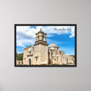 Mission San José, San Antonio, Texas Leinwanddruck