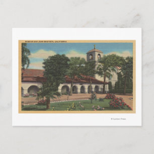 Mission San Juan Bautista, Kalifornien Postkarte