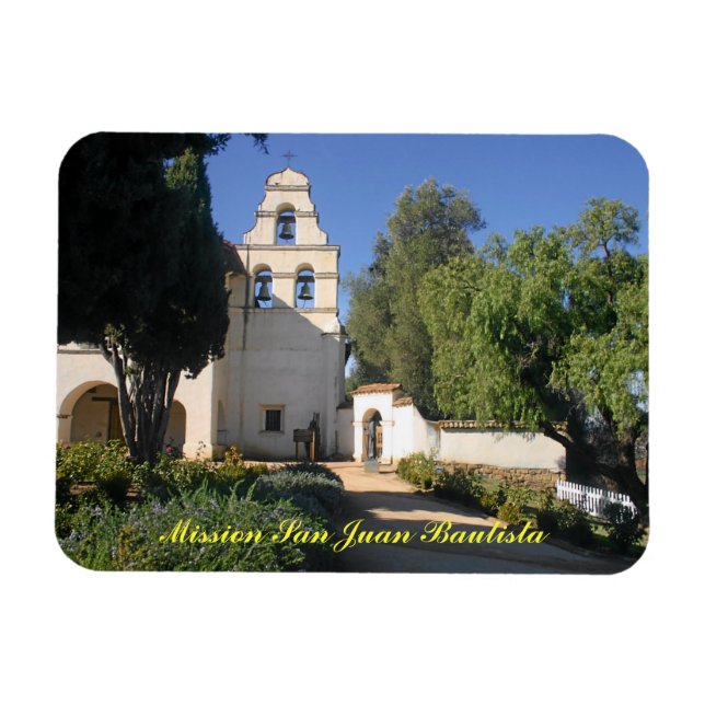Mission San Juan Bautista Magnet (Horizontal)