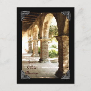 Mission San Juan Capistrano Arches Postkarte