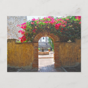 Mission San Juan Capistrano Courtyard Archway Postkarte