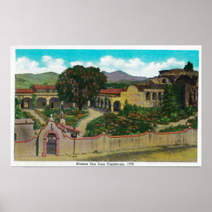 Mission San Juan Capistrano Poster