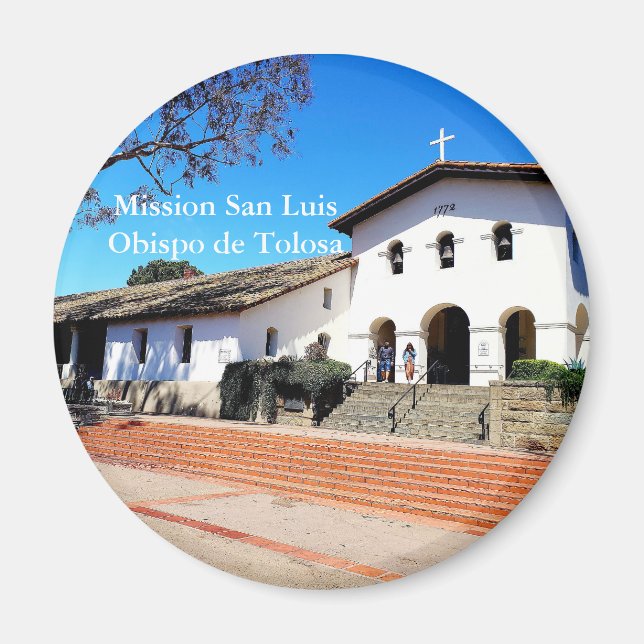 Mission San Luis Obispo de Tolosa Magnet (Vorne)