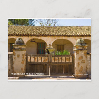 Mission San Miguel Arcángel California Produkte Postkarte