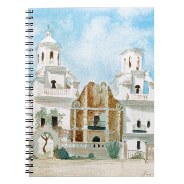 Mission San Xavier del Bac Notizblock (Vorderseite)