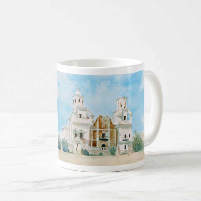 Mission San Xavier del Bac Tasse (VorderseiteRechts)