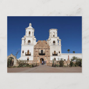 Mission San Xavier Del Bac, Tucson AZ Postkarte