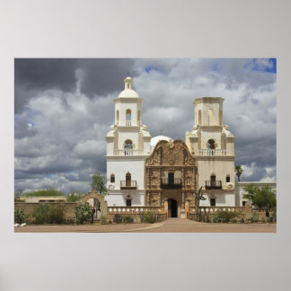 Mission San Xavier Poster