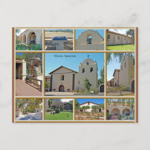 Mission Santa Ines Postkarte