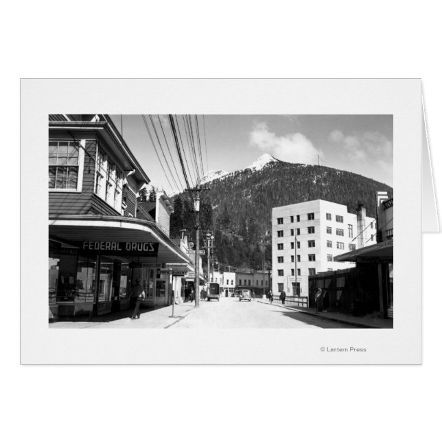 Mission Street im Zentrum von Ketchikan (Vorderseite (Horizontal))