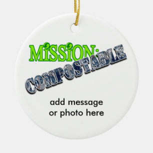 Mission: VERBINDLICH Keramik Ornament