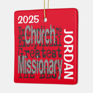 Missionar CUSTOM Keramikornament