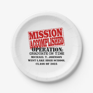 MISSIONSERFÜLLTE Betriebsphase Pappteller