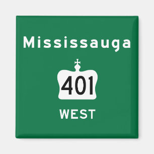 Mississauga 401 magnet