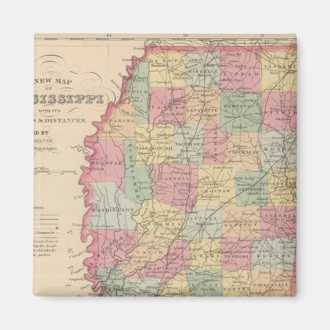 Mississippi 2 magnet (Vorne)