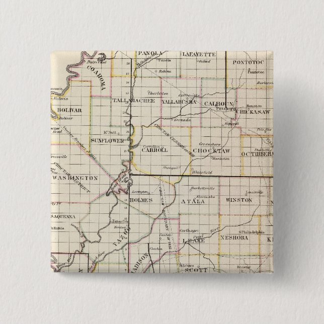 Mississippi 7 button (Vorderseite)