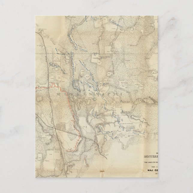 Mississippi 8 postkarte (Vorderseite)
