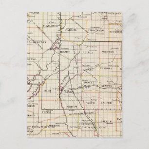 Mississippi 8 postkarte