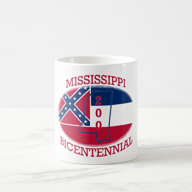 MISSISSIPPI BICENTENNIAL TASSE (Mittel)