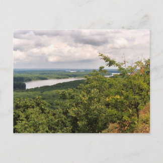 Mississippi-Blick Südpostkarte Postkarte