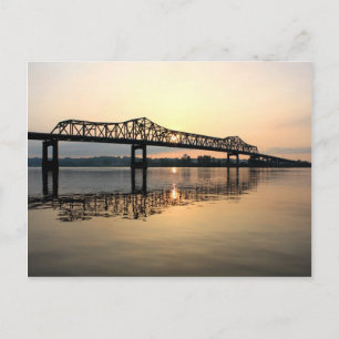 Mississippi-Brücke Postkarte