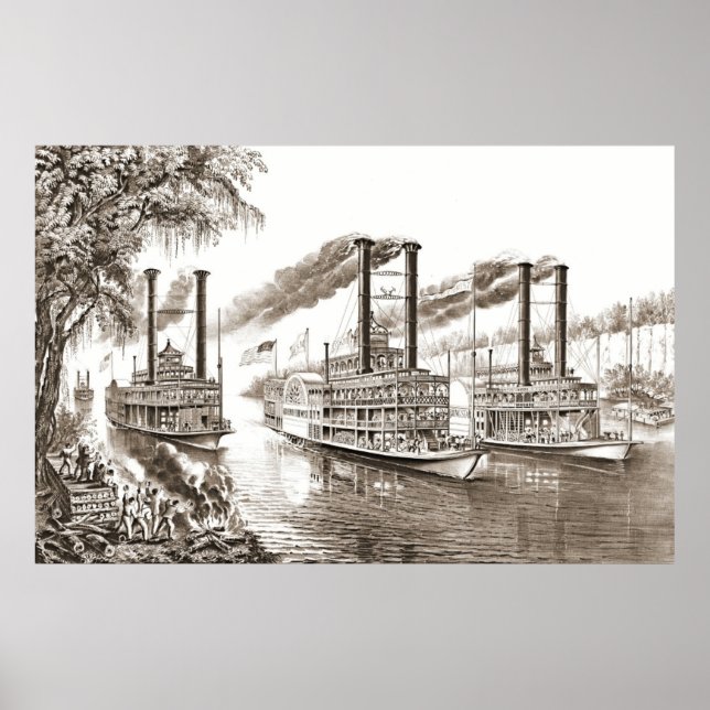 Mississippi Champions 1866 Poster (Vorne)