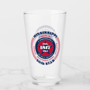 Mississippi Circular Typografy Design Glas