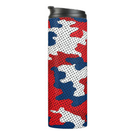 Mississippi Crimson & Blue Rebel Spirit Camo Thermosbecher