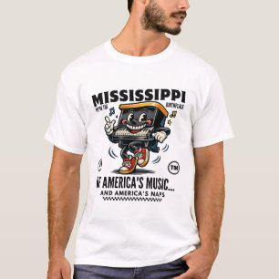 Mississippi: der Geburtsort Amerikas  T-Shirt
