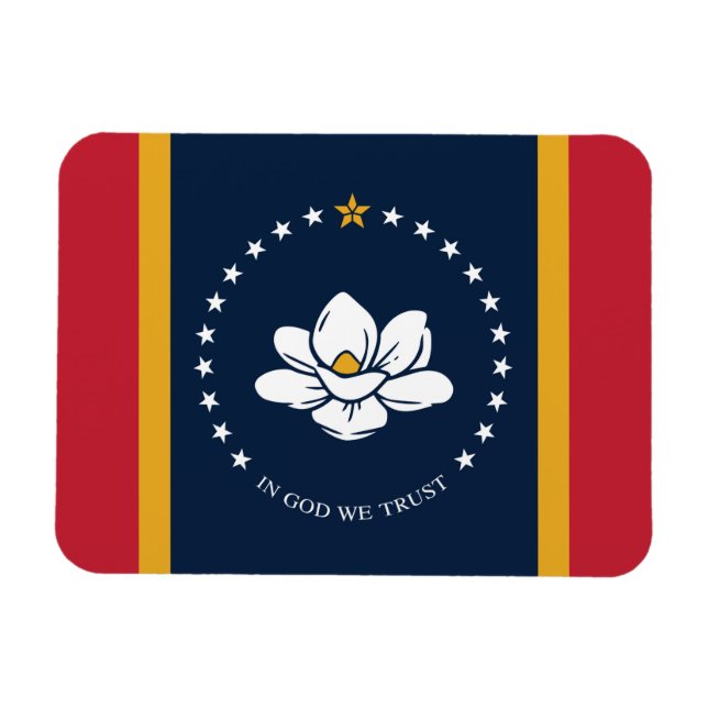 Mississippi Flag 2020 Magnet (Horizontal)