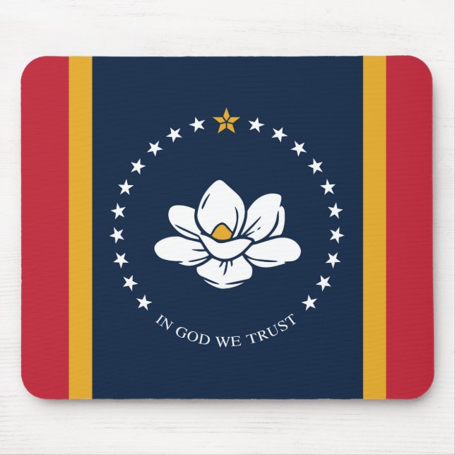 Mississippi Flag 2020 Mousepad (Vorne)