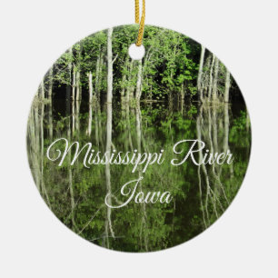 Mississippi Fluss Iowa Banks Keepake Ornament
