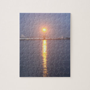 Mississippi Fluss Sunrise Jigsaw Puzzle