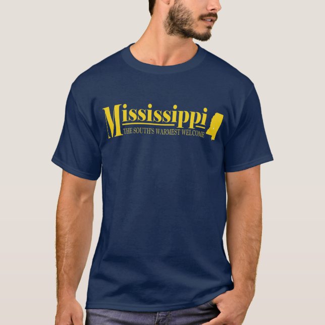 Mississippi Gold T-Shirt (Vorderseite)