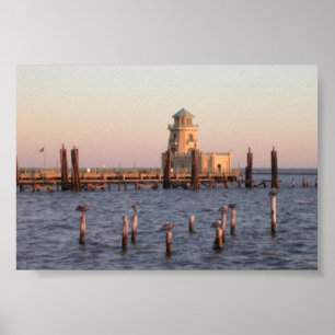 "MISSISSIPPI-GOLF-KÜSTE " POSTER