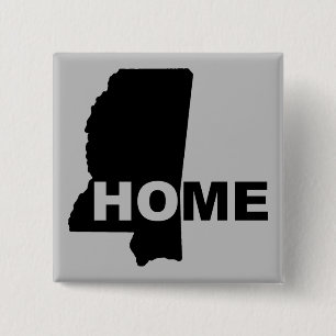 Mississippi-Heimat-Button-Abzeichen-Nadel Button