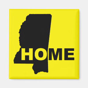 Mississippi-Heimat-Schrankmagnet Magnet