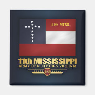 Mississippi Infantry Magnet
