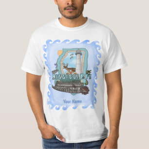 Mississippi Lighthouse T - Shirt