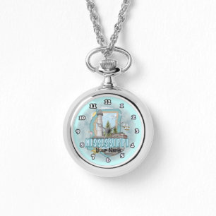 Mississippi Lighthouse-Uhr Armbanduhr